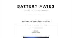 Desktop Screenshot of battery-mates.com